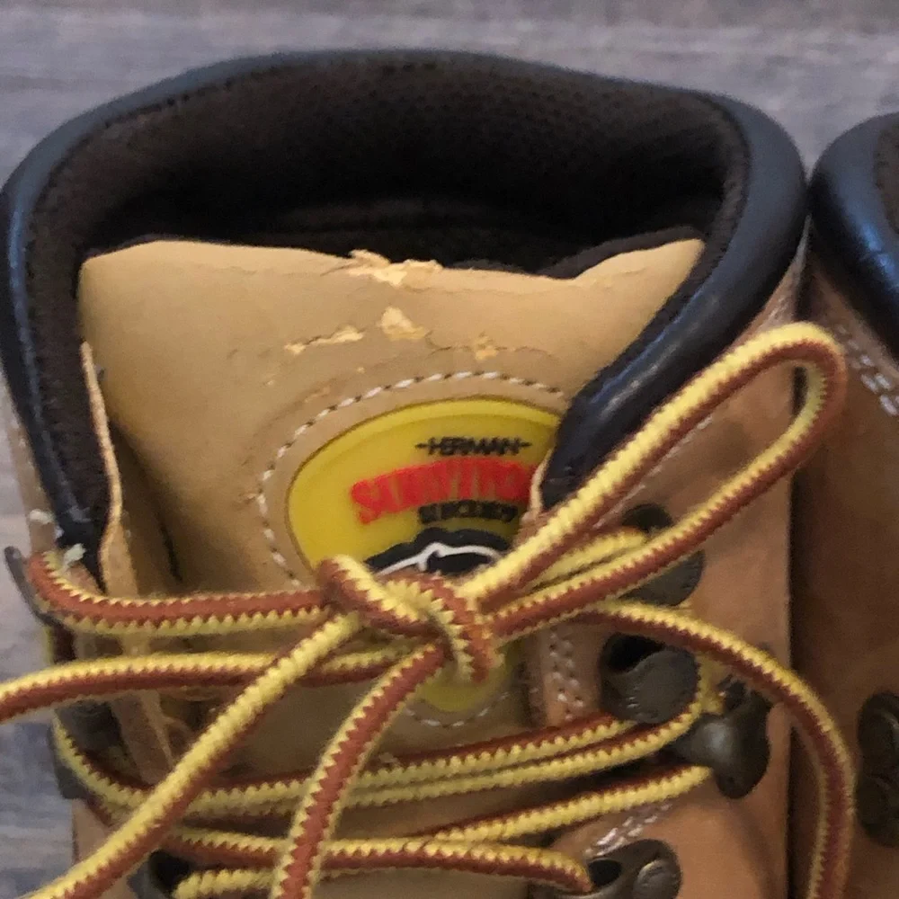 Herman Survivor Steel Toe Waterproof Boots men’s 6.5 worn once EUC - Picture 5 of 12